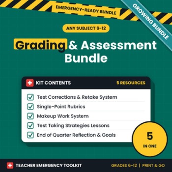 Cover of Grading & Assessment Bundle