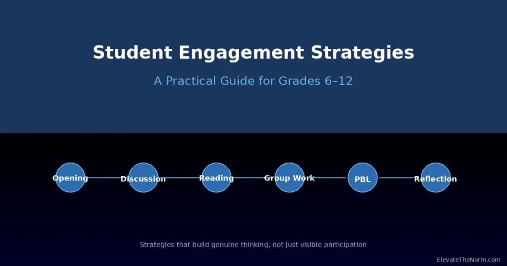 Student Engagement Strategies PDF: A Practical Guide for Grades 6–12